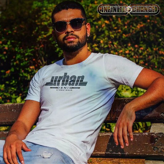 URBAN DENIM | Denim Typografie | Anwendung | T-Shirt