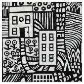 Urban Dream - Schwarz Stoff (Nahaufnahme)