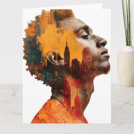 Urban Dreams Birthday Card Karte (Vorderseite)