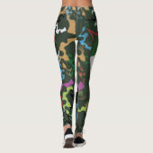 Urban Dschungel Leggings (Rückseite)