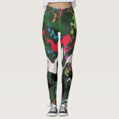 Urban Dschungel Leggings (Vorderseite)