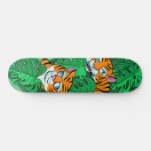 Urban Dschungel Tiger Kinderskateboard Skateboard (Horizontal)