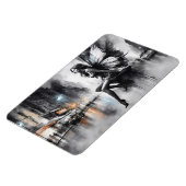 Urban dunkle Feen Fantasy futuristische gotische S Magnet (Linke Seite)