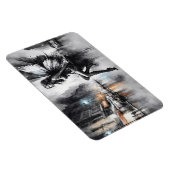 Urban dunkle Feen Fantasy futuristische gotische S Magnet (Rechte Seite)