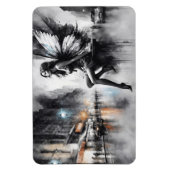 Urban dunkle Feen Fantasy futuristische gotische S Magnet (Vertikal)