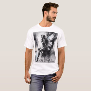 Urban dunkle Feen Fantasy futuristische gotische S T-Shirt