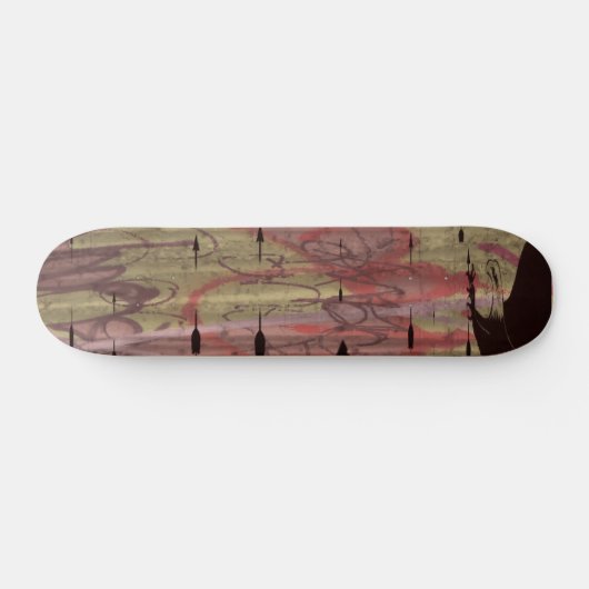 Urban Eagle Graffiti Skateboard (Horizontal)