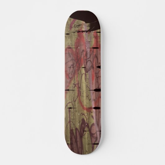 Urban Eagle Graffiti Skateboard (Vorne)