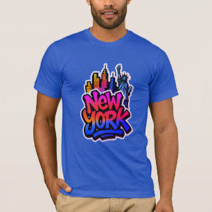 Urban Echo: Graffiti Pulse T-Shirt