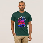 Urban Echo: Graffiti Pulse T-Shirt (Vorne ganz)