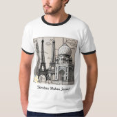"Urban Echoes" T-Shirt (Vorderseite)