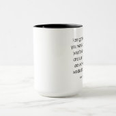 Urban, edgy Tasse - Ich bin dankbar, dass Sie gebo (Zentrum)