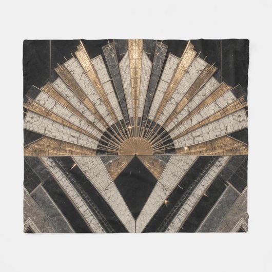 Urban Elegance Fleece Blanket (Vorderseite (Horizontal))