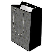 Urban Elegance Mittlere Geschenktüte (Rückseite Schrägansicht)