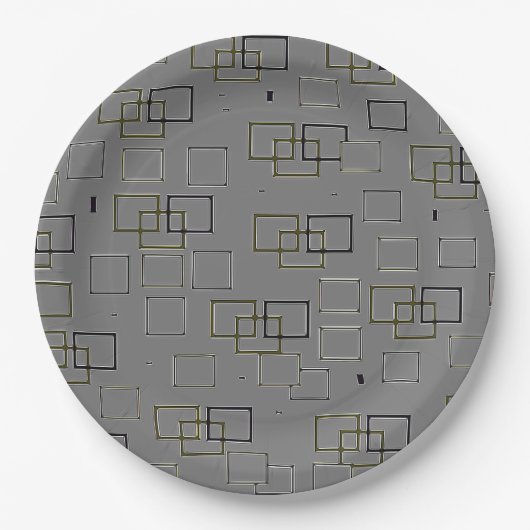 Urban Elegance Pappteller (Vorderseite)