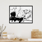 Urban Elegance Poster (Küche)