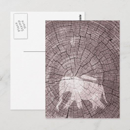 Urban Elephant Postkarte (Vorne/Hinten)