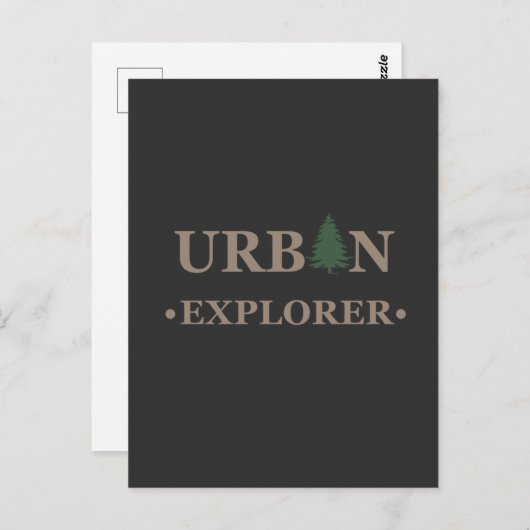 Urban Explorer Postkarte (Vorne/Hinten)