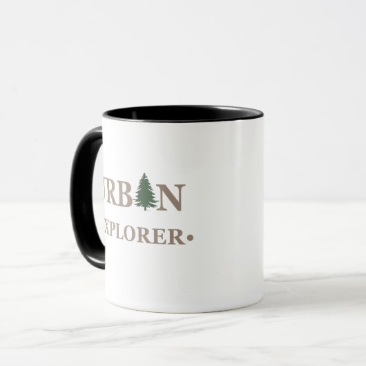 Urban Explorer Tasse (Vorderseite Links)