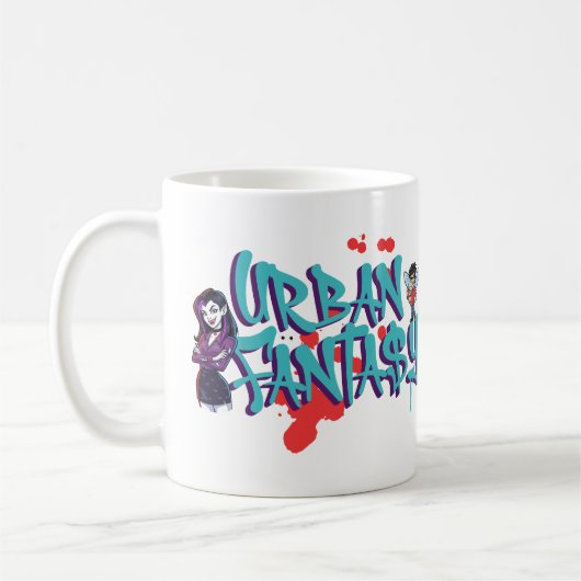 Urban Fantasy Genre Lover Kaffeetasse (Links)