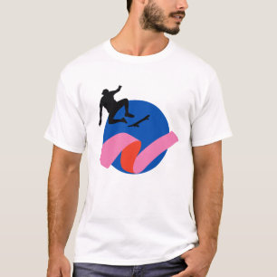 Urban Flow - Skate der Abstrakten Vibes T-Shirt