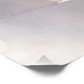 URBAN FLUID ELEGANCE — Midnight Orchid Poster (Ecke)