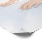 URBAN FLUID PURE — Azure Calm Poster (Ecke)
