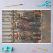 Urban Foxtrot Rebels Bad Boy Vibe Decoupage Seidenpapier (Basteln)