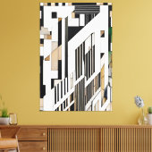 Urban Fragments Leinwanddruck (Insitu (Wohnzimmer))