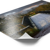 Urban Frosty Footbridge, Bradford Fotodruck (Ecke)