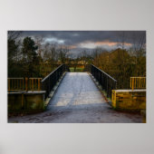 Urban Frosty Footbridge, Bradford Poster (Vorne)