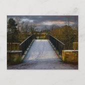 Urban Frosty Footbridge, Bradford Postkarte (Vorderseite)