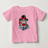 Urban Fusion Threads: Keith Haring x Japanese Bape Baby T-shirt (Vorderseite)