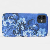 Urban Garden (Blau) Case-Mate iPhone Hülle (Rückseite (Horizontal))