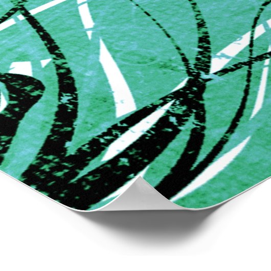 Urban Garden Poster Print (Ecke)