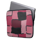 Urban Geo | Blush Muted | Hero Pattern Laptopschutzhülle (Vorderseite Links)