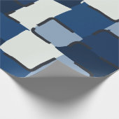 Urban Geo | Geo Kobalt | Hero Muster Geschenkpapier (Ecke)