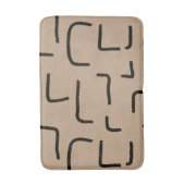 Urban Geo | Onyx Neutral | Blender Muster Badematte (Vorderseite Vertikal)