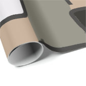 Urban Geo | Onyx Neutral | Hero Pattern Geschenkpapier (Rolleneckpunkt)
