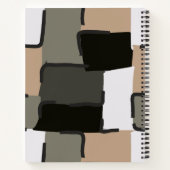 Urban Geo | Onyx Neutral | Hero Pattern Notizblock (Rückseite)