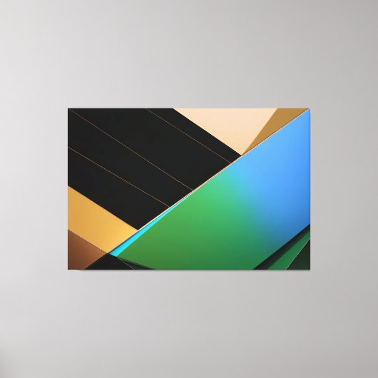 Urban Geometry Leinwanddruck (Vorderseite)