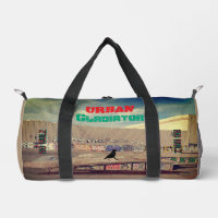 Urban Gladiator No Rulz Print Cut Sew Tasche