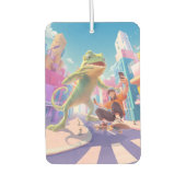 Urban Glide: Giant Chameleon Skater Selfie Autolufterfrischer (Vorderseite)