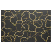 Urban Gold Chains Streetstyle Pattern  Stoff (Fat Quarter (45,7 x 55,9 cm))