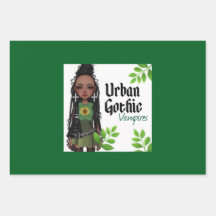 Urban Gothic Vampire Geschenkpapier 9