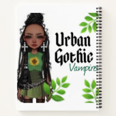 Urban Gothic Vampire Notizbuch 3 (Rückseite)
