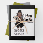 Urban Gothic Vampires Gift Wrap 11 Geschenkpapier Set (Beispiel)