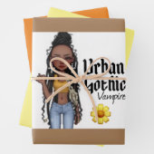 Urban Gothic Vampires Gift Wrap 4 Geschenkpapier Set (Beispiel)