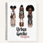Urban Gothic Vampires Notebook 1 Notizblock (Vorderseite)