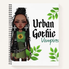 Urban Gothic Vampires Notebook 3 Notizblock